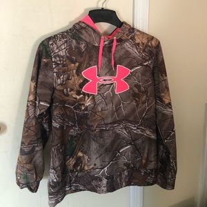 Under armor camo hoodie